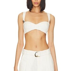 BRONX AND BANCO Kasai Bralette in Cream